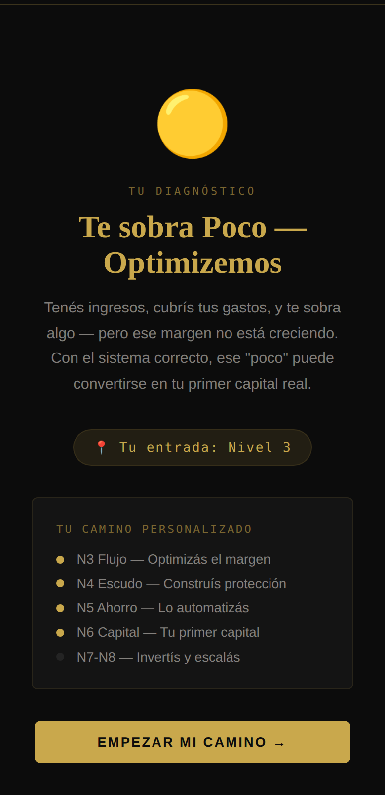Diagnóstico personalizado
